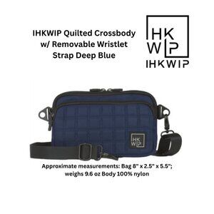 IHKWIP - THE QUILTED WRISTLET CROSSBODY